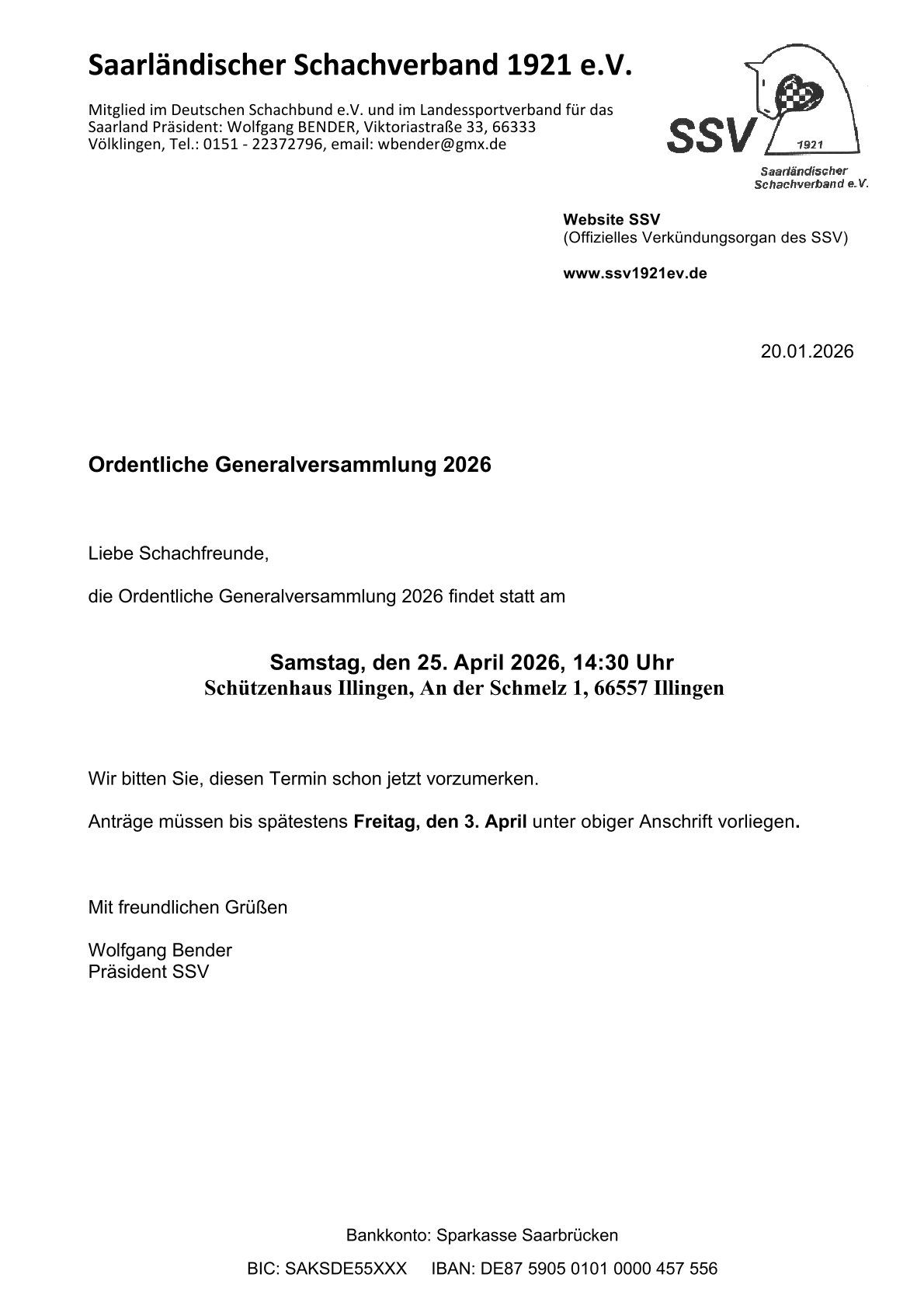 Vorankündigung GV 20 03 26