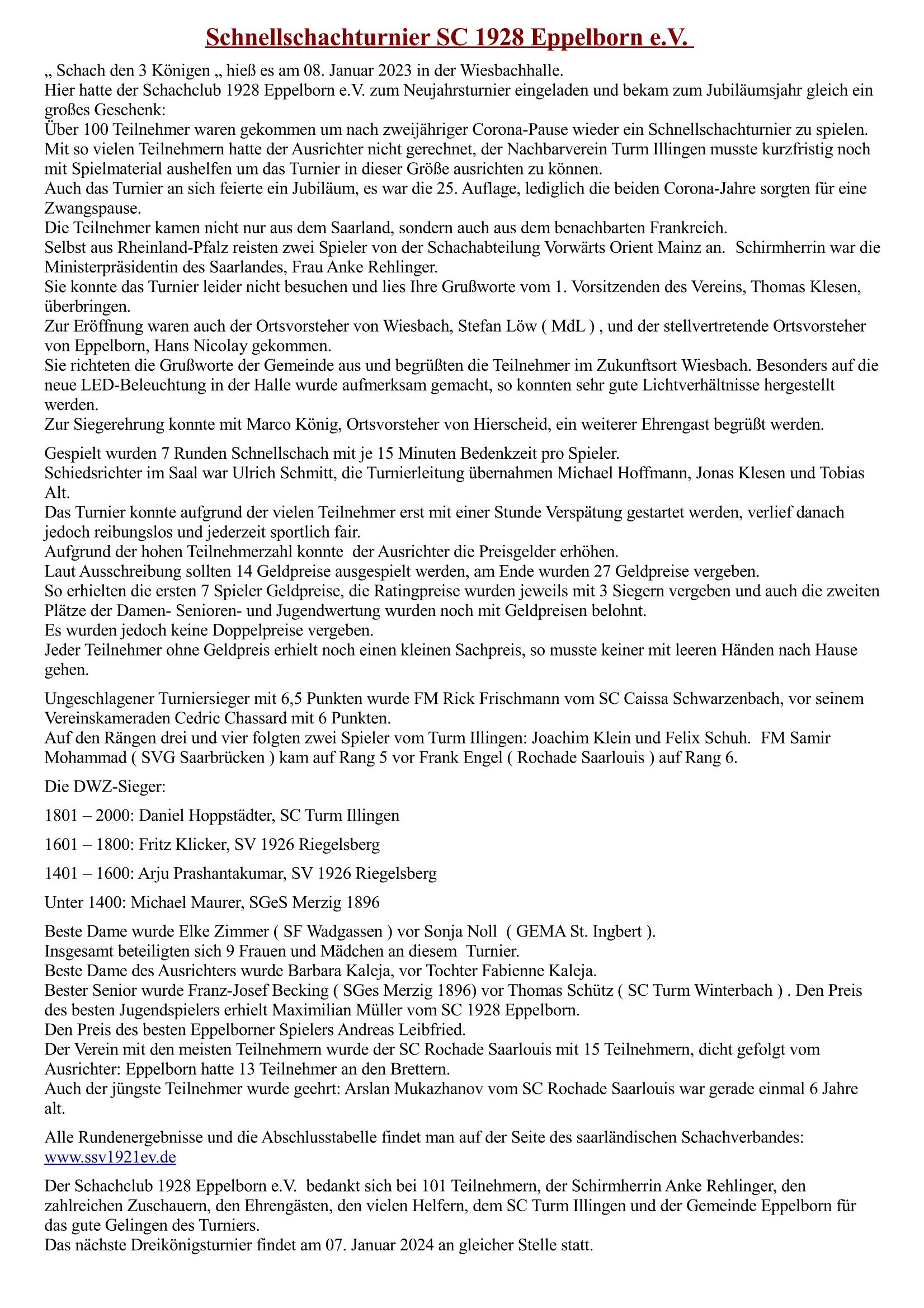 turnierbericht Eppelborn Page 1